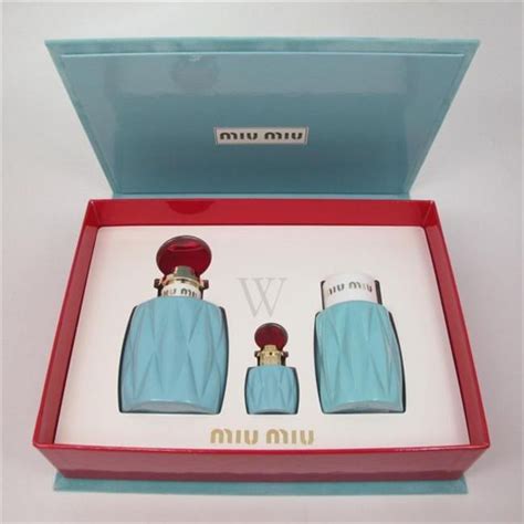 miu miu fragrance gift set|miu michaels for women.